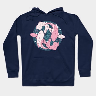 Pisces Fish (Pink) Hoodie